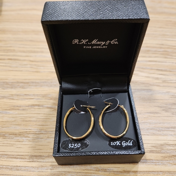 10k Gold Earrings Rh Macy And Co Earrings Macy's Jewelry K Gold